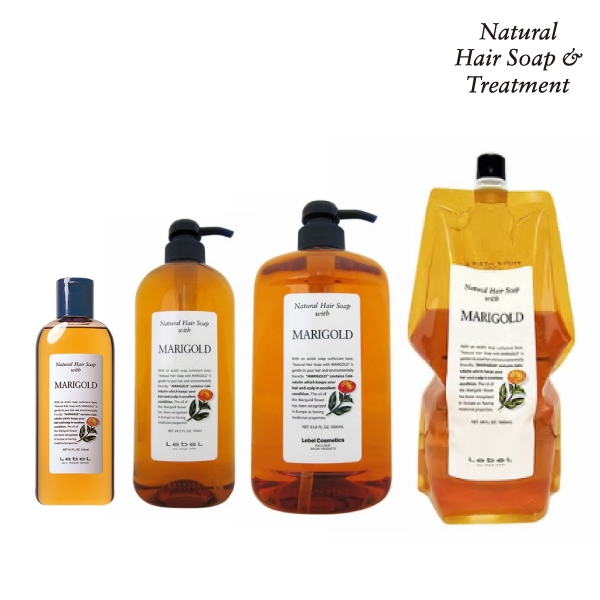 【価格改定商品】 Natural Hair Soap ナチュラル ヘア ソープ ウィズ MG　マリーゴールド 　［240mL/720mL/1000mL/1600mL］