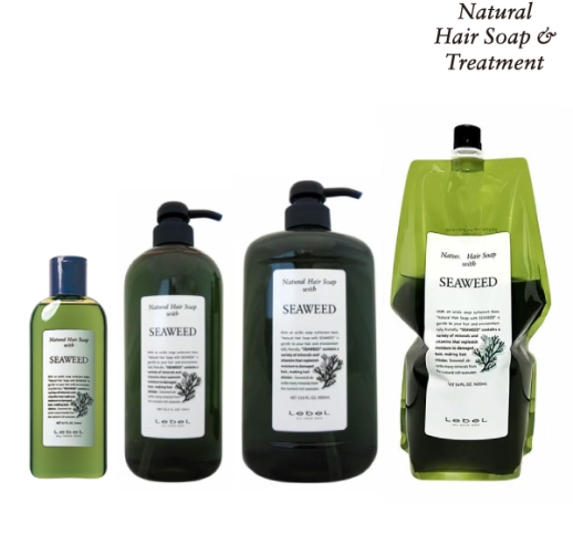 【価格改定商品】 Natural Hair Soap  ナチュラル ヘア ソープ ウィズ  SW シーウィード［240mL/720mL/1000mL/1600mL］ 【シャンプー】