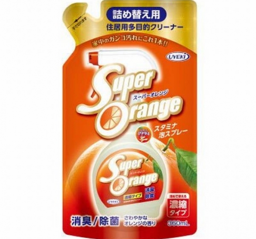 スーパーオレンジ消臭除菌泡タイプ　詰替　３６０ml