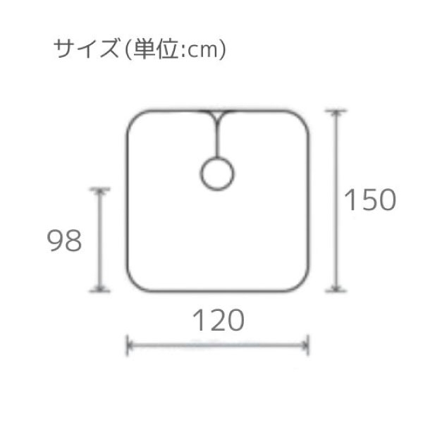 スーパーメタリッククロス No.5052　サイズ
