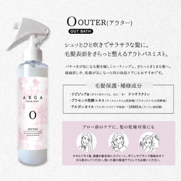 ケラセレブ アルガミスト O（OUTER アウター）［200ｍL／1000ｍL］【セドッソミスト代替品】