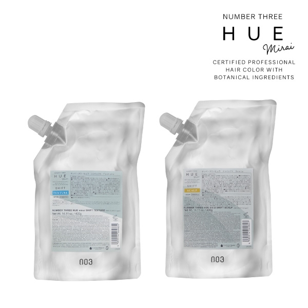 HUE Mirai ヒュウミライ シフト ［Texture／Scalp］400g