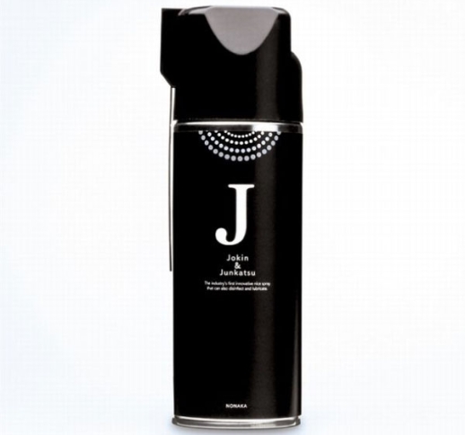 アルコール80%含有で強力除菌! 除菌できる潤滑スプレー Jokin&Junkatsu