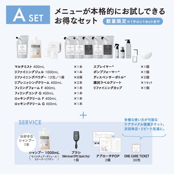 【数量限定】LebeL ONE ルベルワン  イントロセット【A・B】