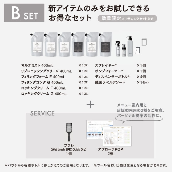 【数量限定】LebeL ONE ルベルワン  イントロセット【A・B】