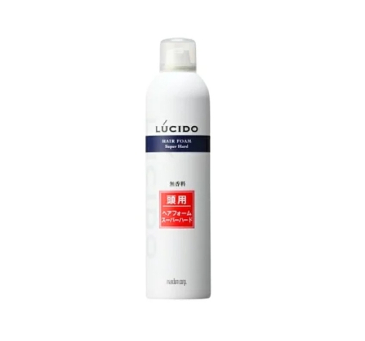 ルシード ヘアフォーム スーパーハード 400g　弾力を与え長時間キープ。湿気・汗に強いスーパーハードフォーム