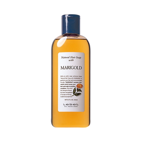 Natural Hair Soap ナチュラル ヘア ソープ ウィズ MG　マリーゴールド 240mL