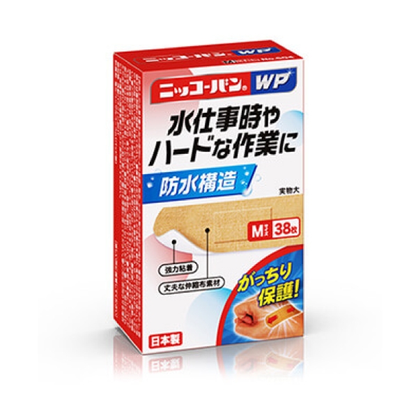 ニッコーバンWP Mサイズ38枚入