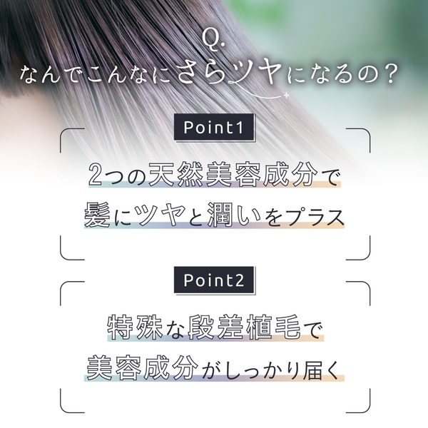 strainia ストレーニア  シルクケアブラシ