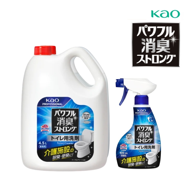 パワフル消臭ストロング トイレ用洗剤［400ｍL/4.5L］