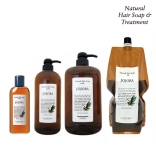 【価格改定商品】 Natural Hair Soap  ナチュラル ヘア ソープ ウィズ JO ホホバ［240mL/720mL/1000mL/1600mL］