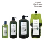【価格改定商品】 Natural Hair Soap  ナチュラル ヘア ソープ ウィズ  SW シーウィード［240mL/720mL/1000mL/1600mL］ 【シャンプー】