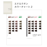 edol qon エドルクオン カラーチャート ブック  ２冊セット【毛束】