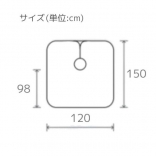 スーパーメタリッククロス No.5052　サイズ