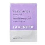 Fragrance おしぼり 100枚入［ラベンダー］〈アロマ配合おしぼり〉