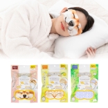 お疲れ様です。ホットアニマル アイマスク 【柴犬/ネコ/シマエナガ】［5枚入/10枚入］