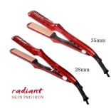 【数量限定入荷】radiant  ラディアント アイロン シルクプロアイロン  レッド［28ｍｍ／35ｍｍ］