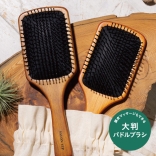 サロンヴィップ ナチュラルウッドブラシ (化粧箱入)