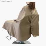 ワコウ 速乾カッティングドレス No.3155 ブラウン