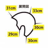N.B.A.A. カッティングウィッグ グレイ60(トレーニング用）