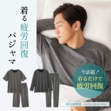 リカバリーケア上下セット【メンズ】 （長袖・ロングパンツ／半袖・七分丈） 全6種 【医療機器】
