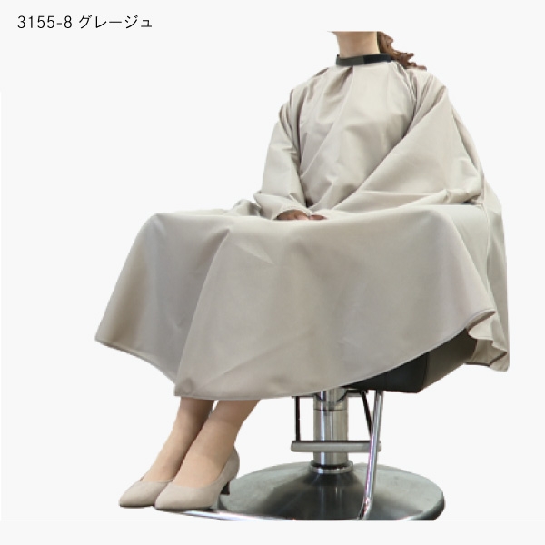 ワコウ 速乾カッティングドレス No.3155　グレージュ
